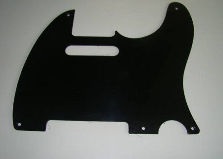 Satin(Matte) Black,1ply,5-mounting hole,thickness 2mm,Fits Fender Telecaster '52 pickguard