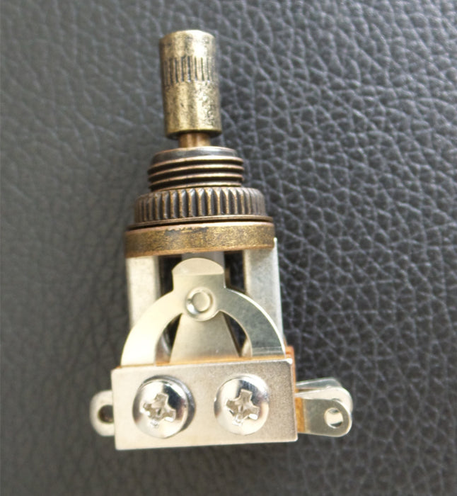 New Les Paul SG 3 Way toggle Switch,Antiqued Brass finish