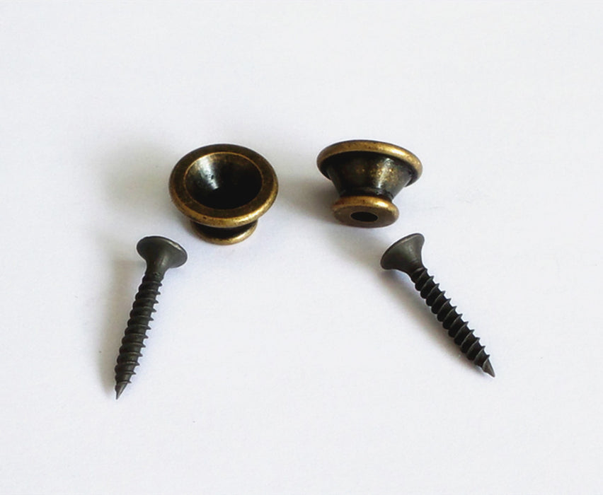 1Set,New End Pin, for Acoustic,Electric Guitar,Bass,Antiqued Brass finish