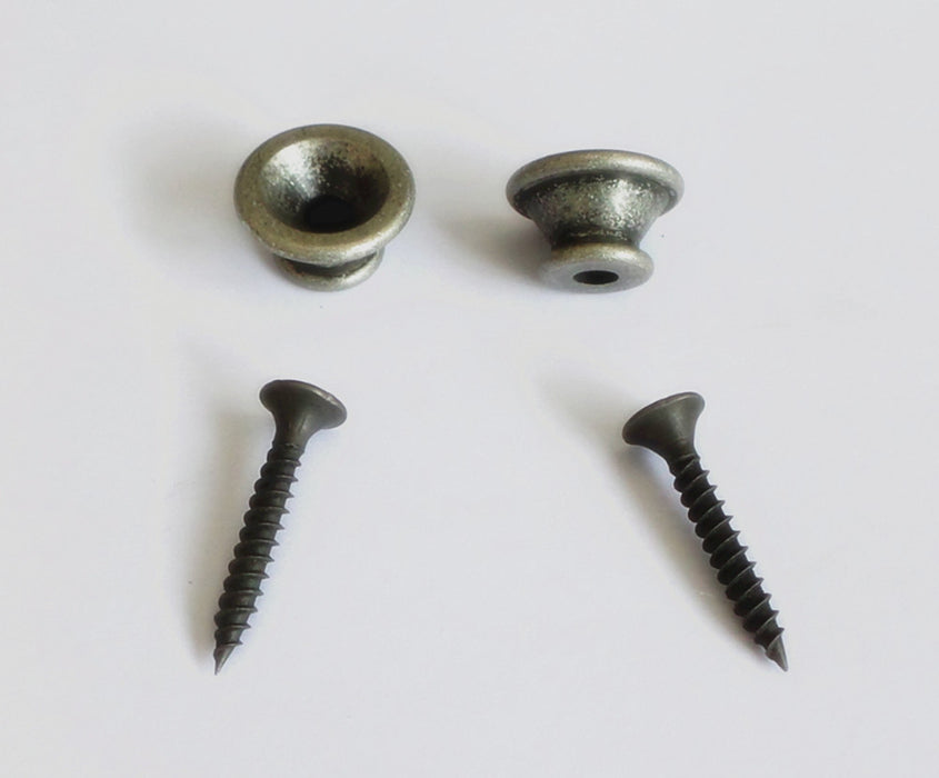 1Set,New End Pin, for Acoustic,Electric Guitar,Bass,Antiqued Sliver finish