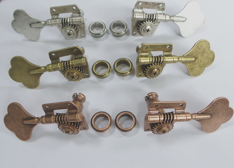 Left or Right Machine head Tuning Key, to custom your own sides,Open Frame style,Antique Sliver/Antique Brass/Antique Bronze