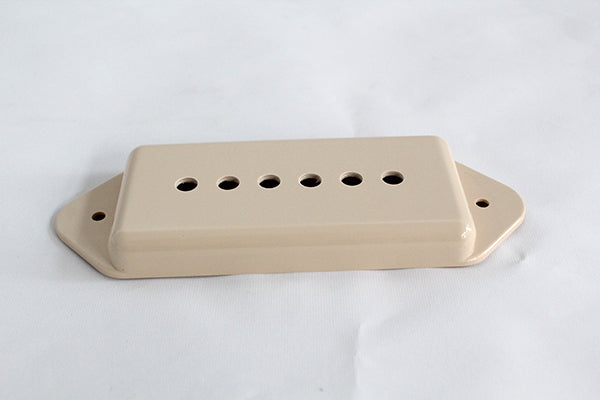 48mm String Space,Dog Ear style pickup cover,Ivory color,#PC-404