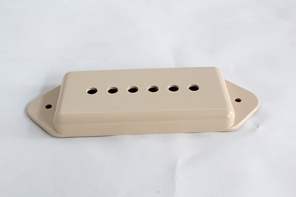 50mm String Space,Dog Ear style pickup cover,Ivory color,#PC-406