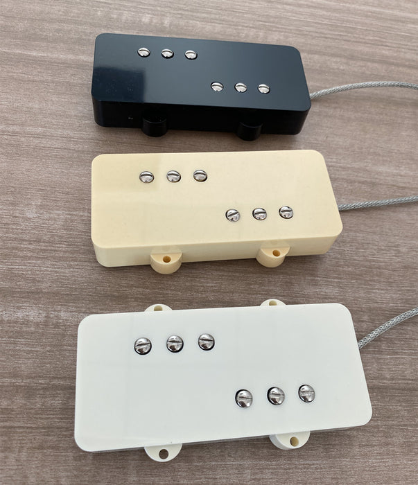 Wide Range Layout, Jazzmaster Humbucker Cancelling pickup Neck or Bridge Pickup,Screw adjustment pole piece,Alnico 5