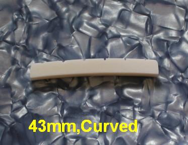 NEW 1-11/16" (43mm),Curved bone nut fits Fender Strat Tele neck