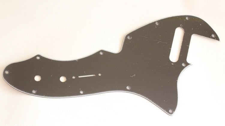 Tele Thinline pickguard Black 3ply,Fits Fender '69 Reissue Thinline Telecaster