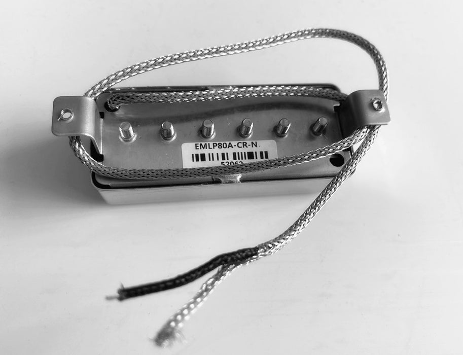 Mini Humbucker Chrome,Neck or Bridge,Alnico 5,with Metal Shield Wire