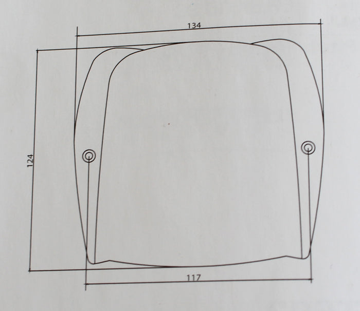 Chrome Bridge Cover,for Fender Jazz Bass,BC-01