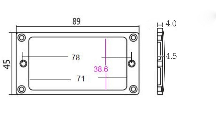 Chrome Metal Flat bottom Les Paul Humubcker Pickup Ring,#LP20,For Flat LP body,Epiphone and most of Asian made guitars