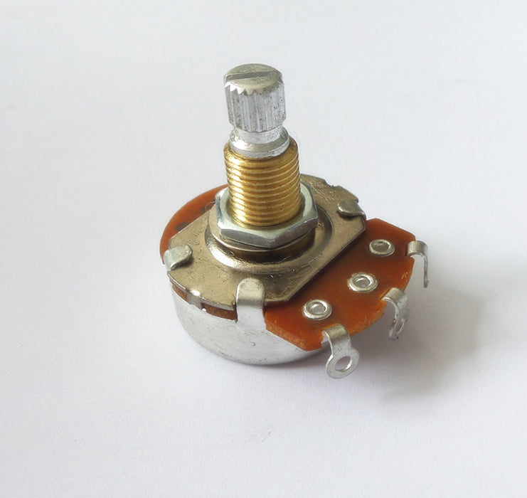 Full Size,B25K Potentiometer pot,18mm shaft,Linear Taper,for Active Guitar Bass Pickup Wiring,#ACTIVE-23