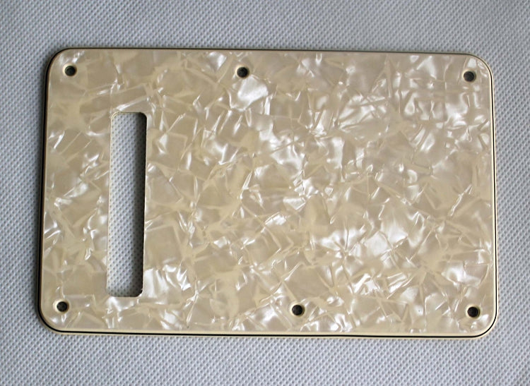 Ivory Pearl,Standard Stratocaster Back Plate