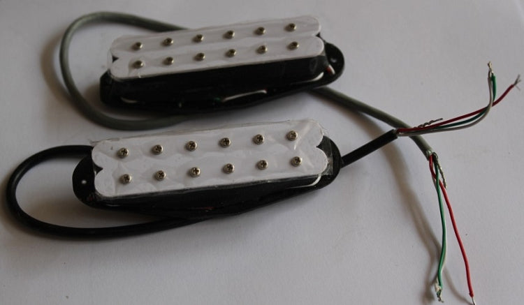 1Pcs of Strat Guitar Pickup White,Single Coil Size Hubucker pickup,Alnico-V,50mm or 52mm String Spread