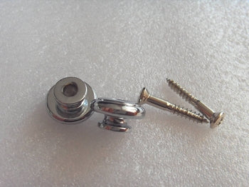 NEW Big Size Chrome Strap End Pin for Electric Guitar,STRONGER!!!