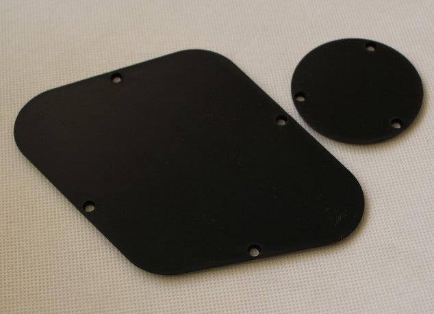 New Les Paul Control Plate with toggle switch back plate cover plate fits Genuine USA Gibson Les Paul Black