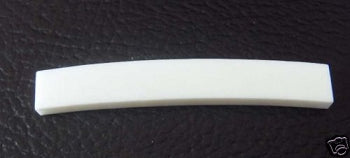 1-3/4"(44mm)Length,Blank Bone Nut Curved for Fender Strat Tele Bass neck