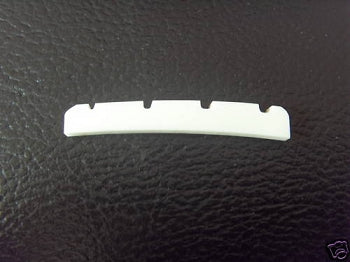 1-5/8"(42mm) pre-slotted Curved bone nut for Fender P Bass