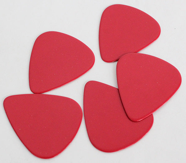 50Pcs*Red Color,Plastic ABS Guitar Picks 0.71mm