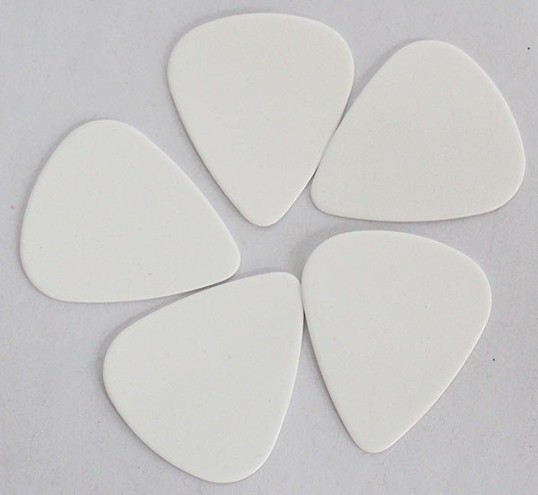 50Pcs*White Color,Plastic ABS Guitar Picks 0.71mm