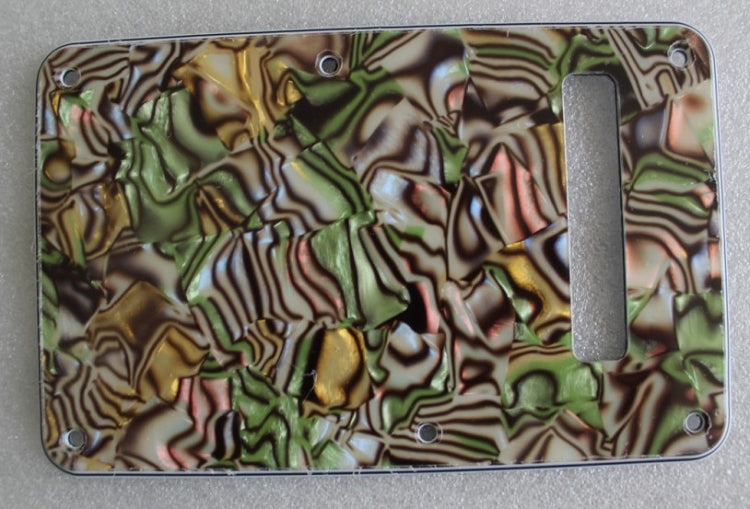 Celluloid Plastic Abalone Material,Standard Stratocaster Back Plate,#AA035