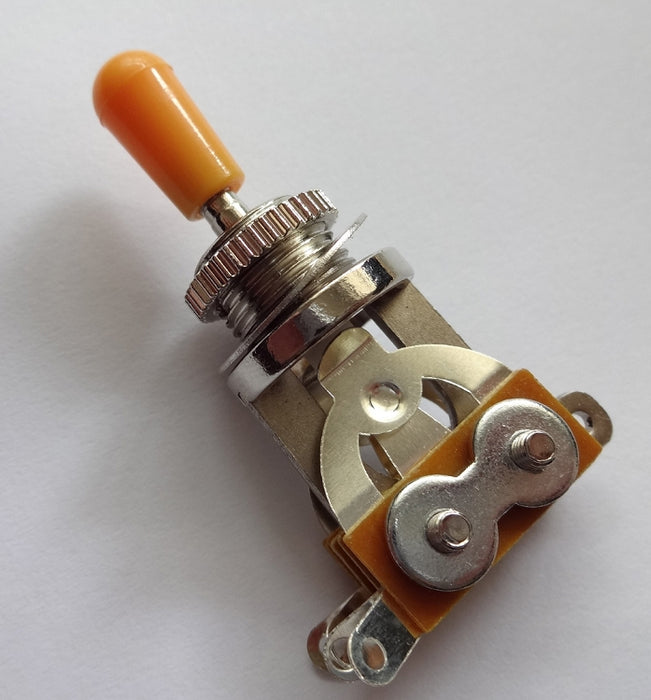 Yellow Amber tip Les Paul SG 3 Way toggle Switch NEW!!!