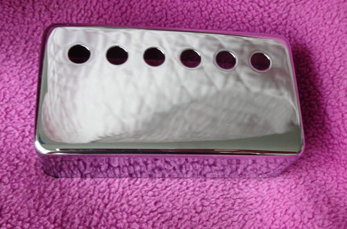 Nickel Humbucker pickup cover,String spread:1-15/16"(49mm),Height 16mm,fits Genuine Gibson Neck Pickup