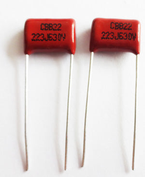 PK2* Red 223K,0.022UF,630V,capacitor, Quality