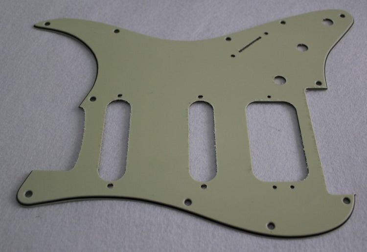 Mint Green Strat Pickguard,Fits Fender Floyd Rose HSS Stratocaster,(Humbucker with 3 pickup mounting holes)