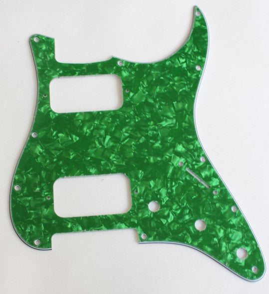 Stratocaster HH pickguard,Green Pearl,fits fender new