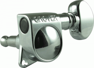 Chrome Grover 6 INLINE 305C6 Mid-Size Rotomatic Tuners