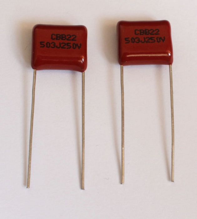 PK2* Red 503J, 0.05UF,250V,capacitor, Quality