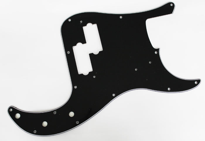 NEW 3 Ply BLACK P Bass Pickguard,For 62 Fender P bass