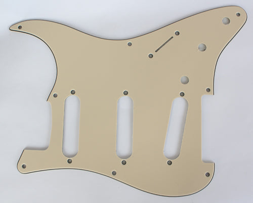 Stratocaster '57 pickguard 3ply Cream fits fender new