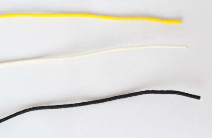 1 Meters(39.4 inches) vintage Cloth Push - Back Wire,22awg ,Color Choices: White/Black/Yellow