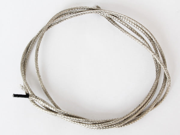 1 Meter (39.4 inches)Vintage Braided Shielded Push-Back Cloth Wire