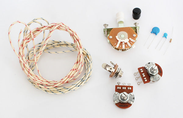 Wiring Kit,fo Tele custom,High quality switch,Deluxe Alpha Pots,Ceramic capacitor,Volume Kit,Wire,item,#WK-TL50