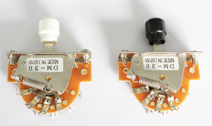 vintage Style,Quality 3 Way Level Switch w/ Screws,For your Tele Telecaster Wire Custom,White or Black Switch Knob Choice