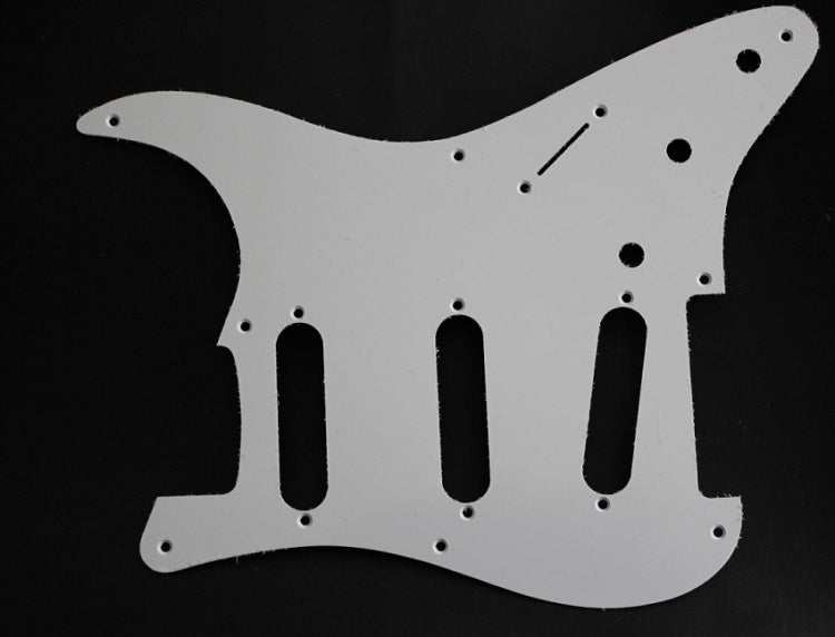 Stratocaster '57 pickguard 1ply White 1.5mm thickness fits fender new