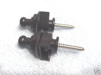 Black Lock Strap Pins for Strat Tele Body Custom NEW!