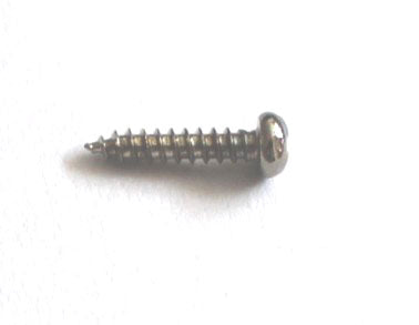 50PCS,Chrome Machine Head,Truss Rod Cover Mounting Screws,Phillips Round Head