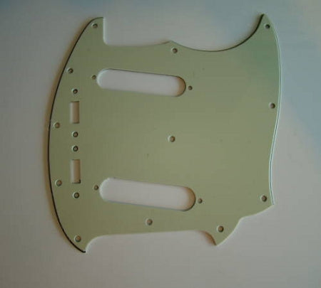 NEW 3 Ply Mint Green Pickguard fits Fender USA Mustang Guitar,#P040