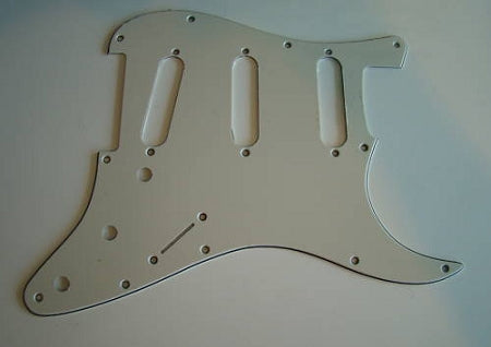 Stratocaster '62 pickguard 3ply Parchment fits fender new,#V044