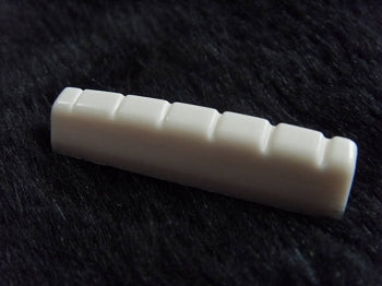 White Plastic Nut for Acoustic Guitar Electric Les Paul