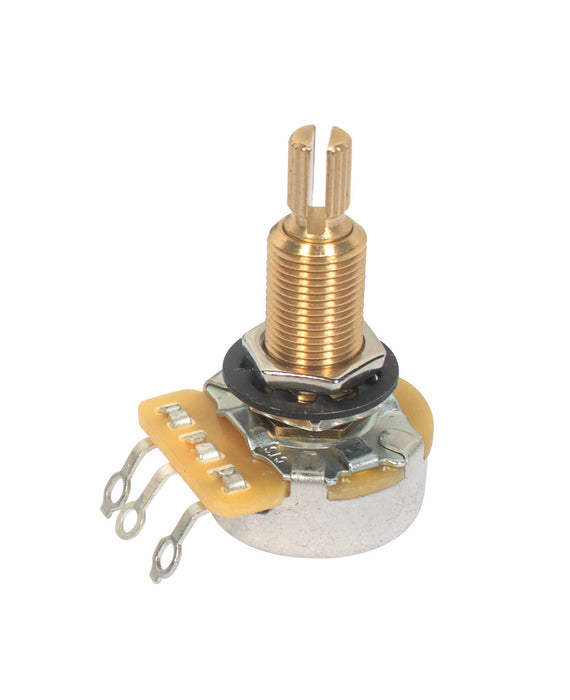 Genuine CTS,Split Shaft,A500K Audio Taper,Full Size,3/4" Long shaft Pot Potentiometer,vintage Gibson Les Paul LP Wire Custom,CTS#450GT69K504A2L,#CTS-08