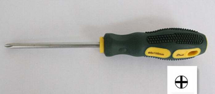 Phillips Screwdriver,Long size 6mm rod diameter,for Phillips / Cross head Screw
