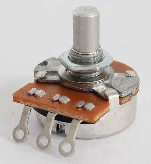 Alpha Potentiometer,A500K,Full Size ,15mm Length solid shaft,Audio Taper,for Telecaster Wire Custom