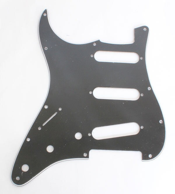 Left Hand,Stratocaster Standard pickguard 3ply Black fits fender new