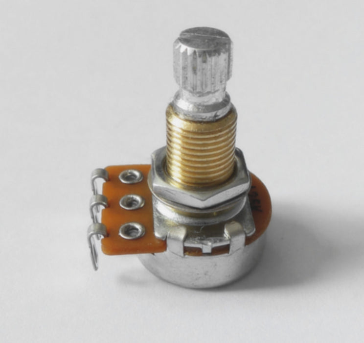 Alpha Potentiometer,Small Size,B25K,18mm shaft,Linear Taper,for Active Guitar Bass Pickup Wiring,#ACTIVE-21