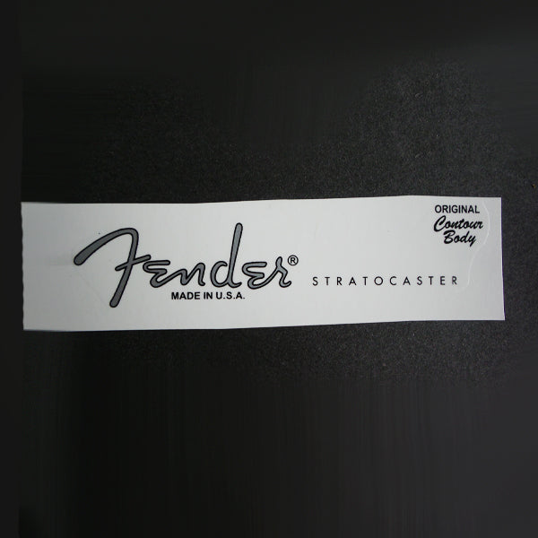 Water Slide Decal Logo  Stratocaster  for Fender Repair Restoration