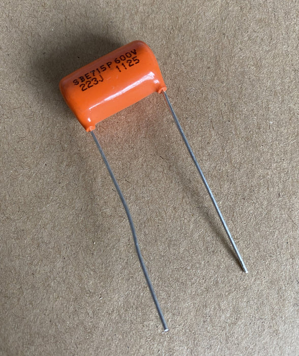 1Pcs,Sprague  0.022uF,223J, 600V - Orange Drop Capacitor