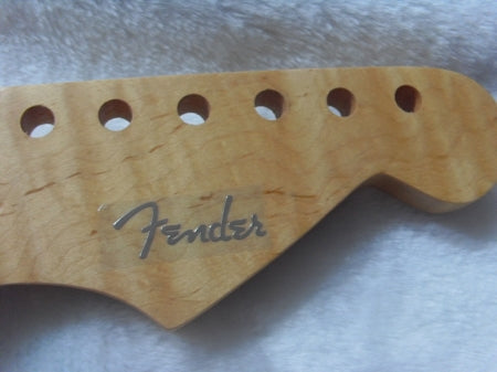 Gold color SelfSticker Metal logo for Fender Repair Neck body